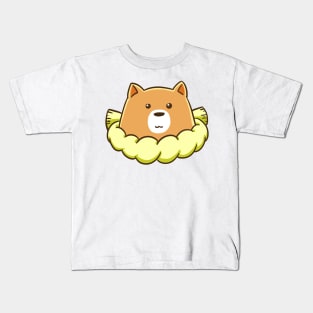 Natsu Kuma Miko Kids T-Shirt